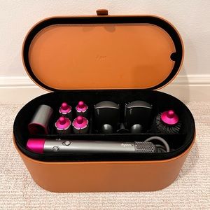 Dyson Fuchsia & Nickel Multi-styler Airwrap: Complete Set